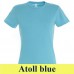 Sol's 11386 miss női póló SO11386 atoll blue